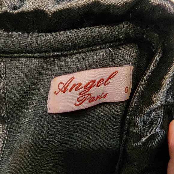 Angel Paris, Vintage Women Dress Layered Short Sleeve, Size 8 , Y2K, 90's, Mini. - Picture 2 of 12